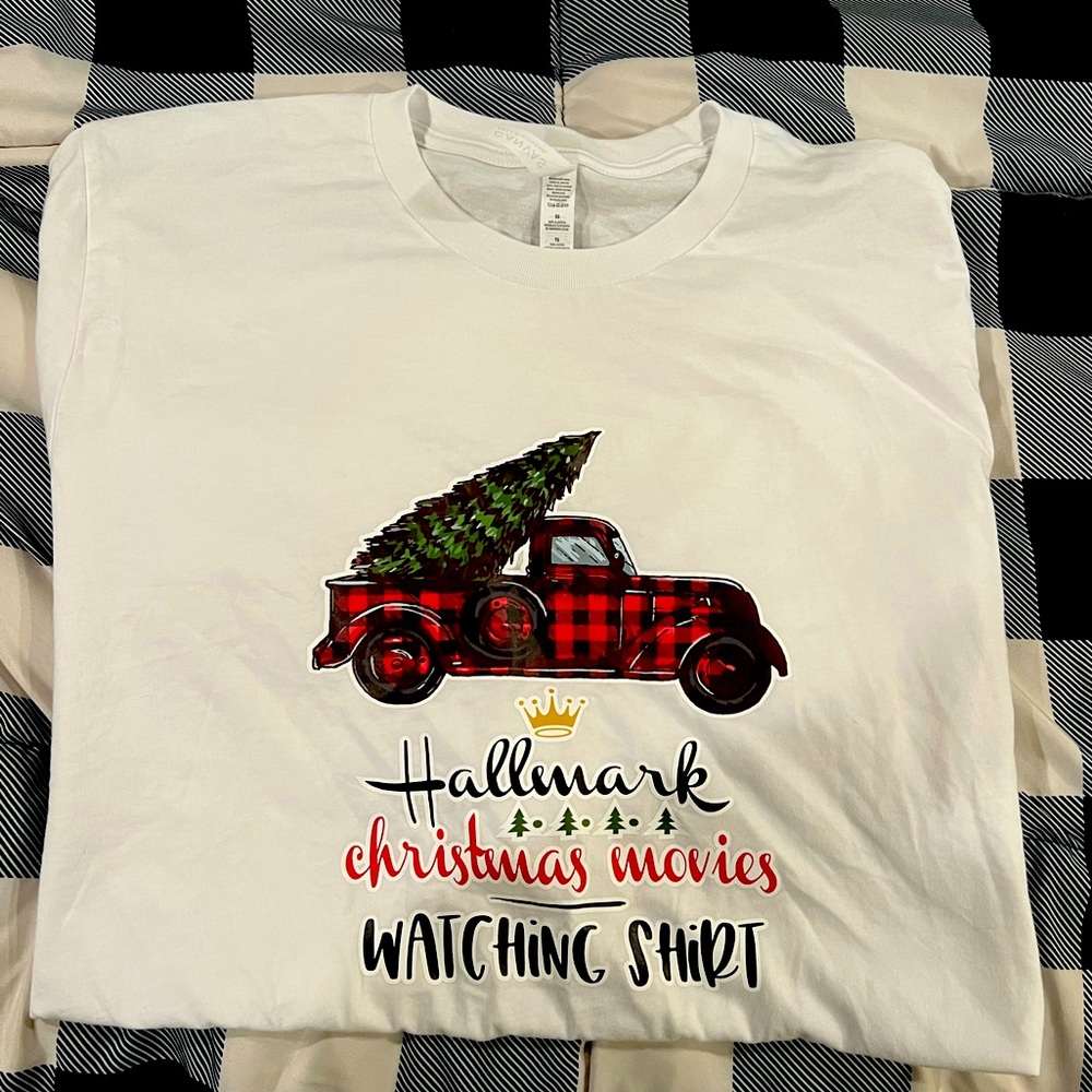hallmark Christmas watching shirt